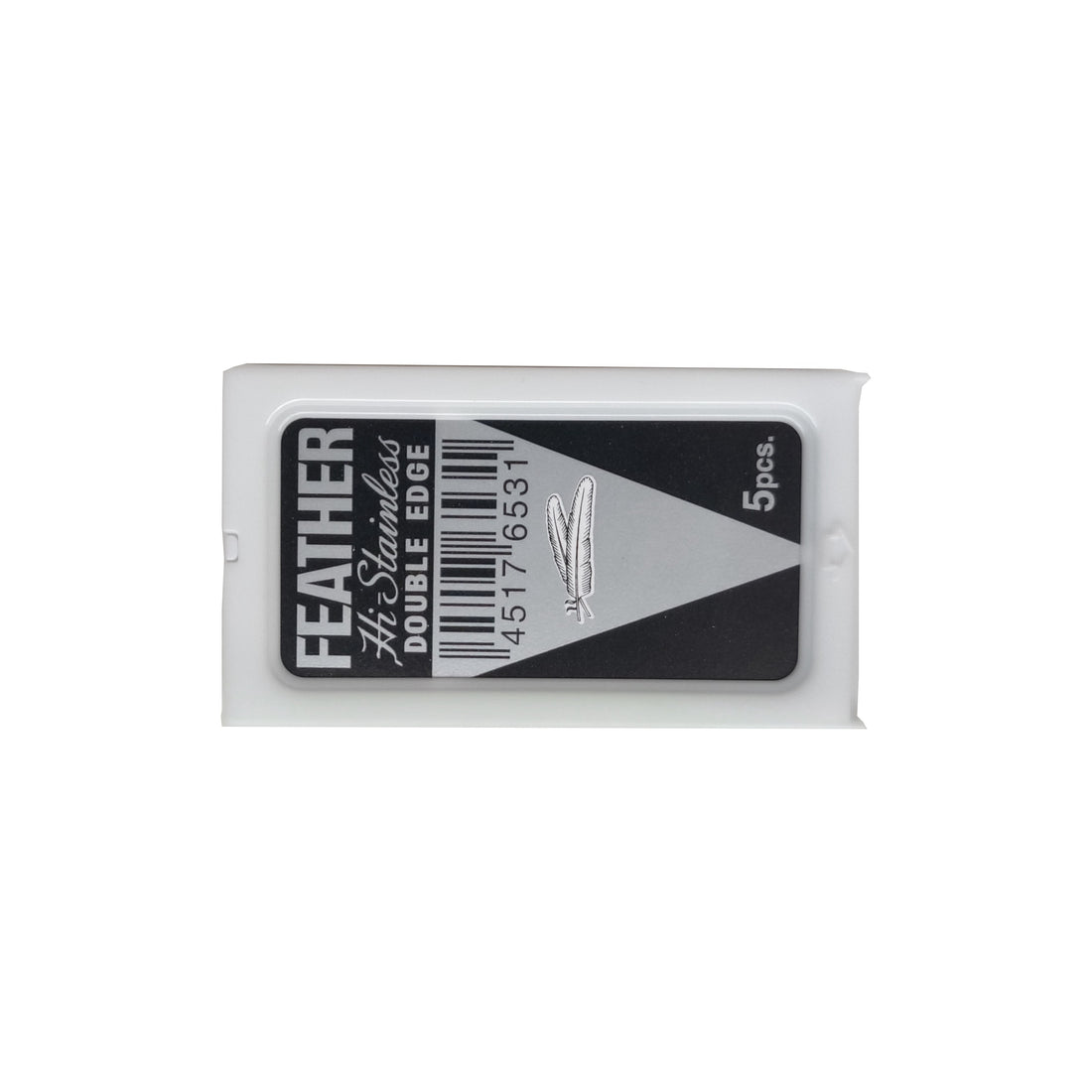 Feather High-Stainless DE Blades