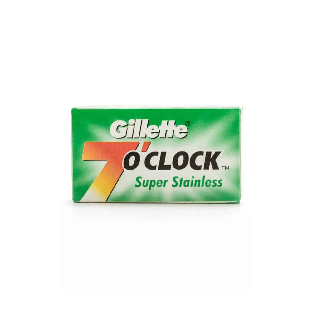 Gillette 7 O'Clock Super Stainless DE Blades The Personal Barber