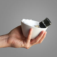 ShaveBowl Stone White