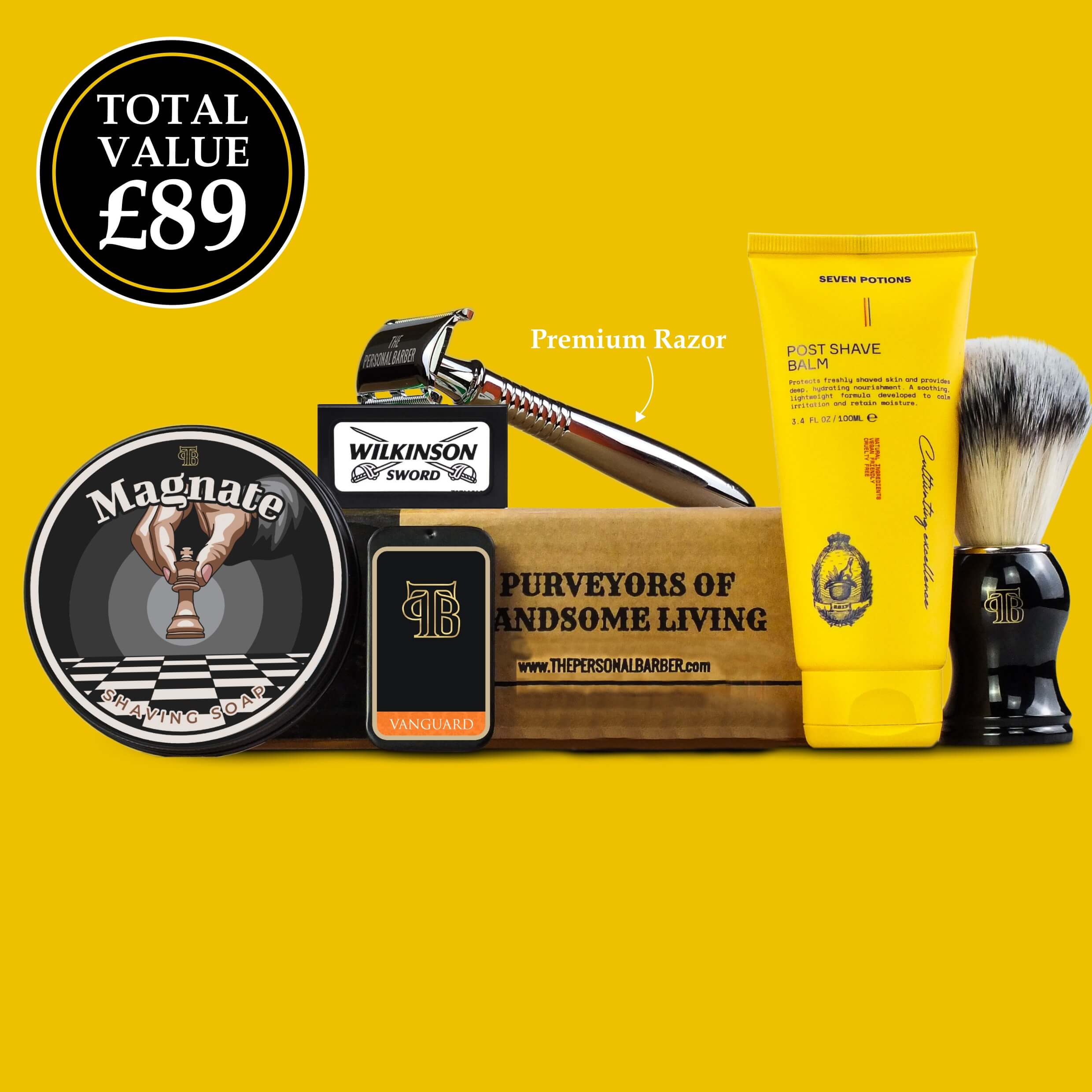 Post-Shave Complete Shaving Kit – The Personal Barber