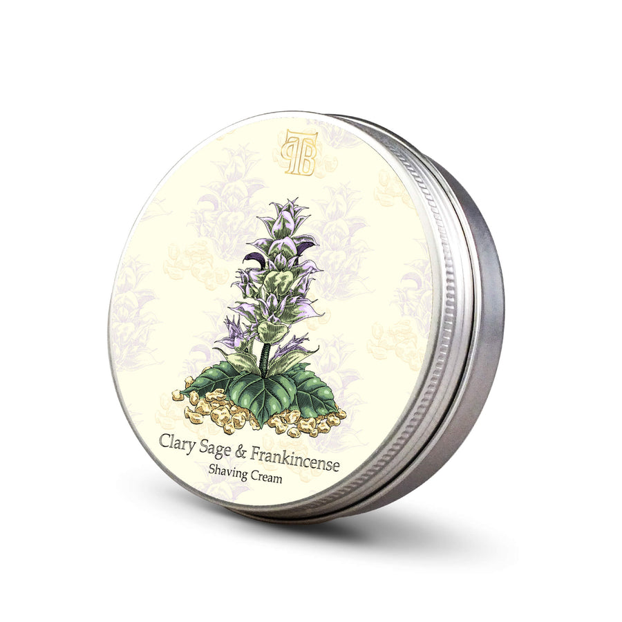 The Personal Barber Clary Sage & Frankincense Shaving Cream