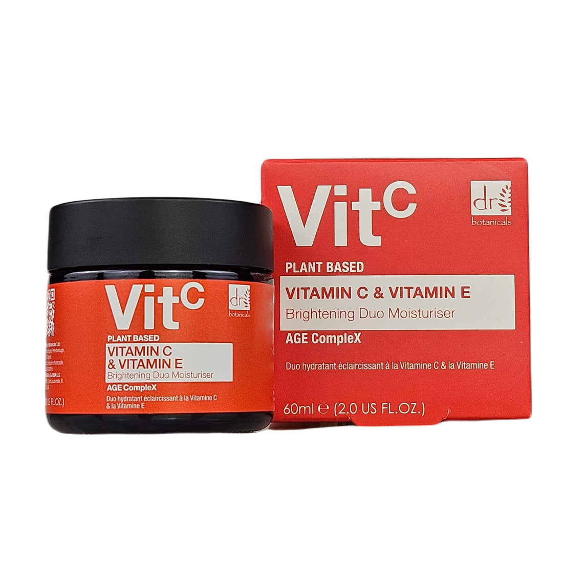 Dr Botanicals Vitamin C & Vitamin E Brightening Duo Moisturiser
