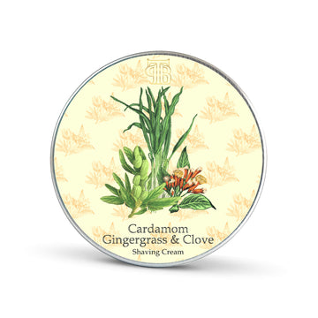 Cardamom, Gingergrass & Clove Shaving Cream