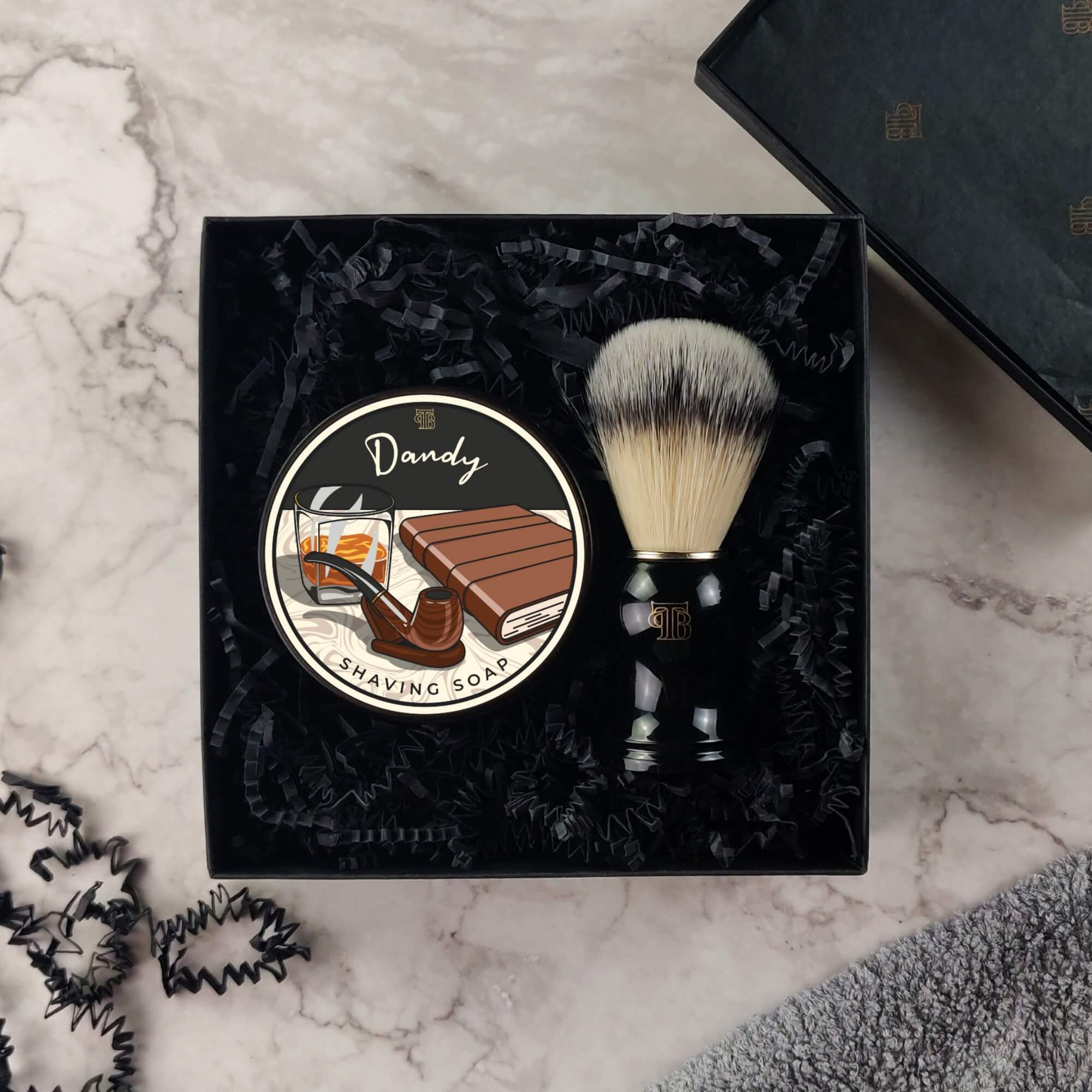 Shaving Soap Brush Gift Set