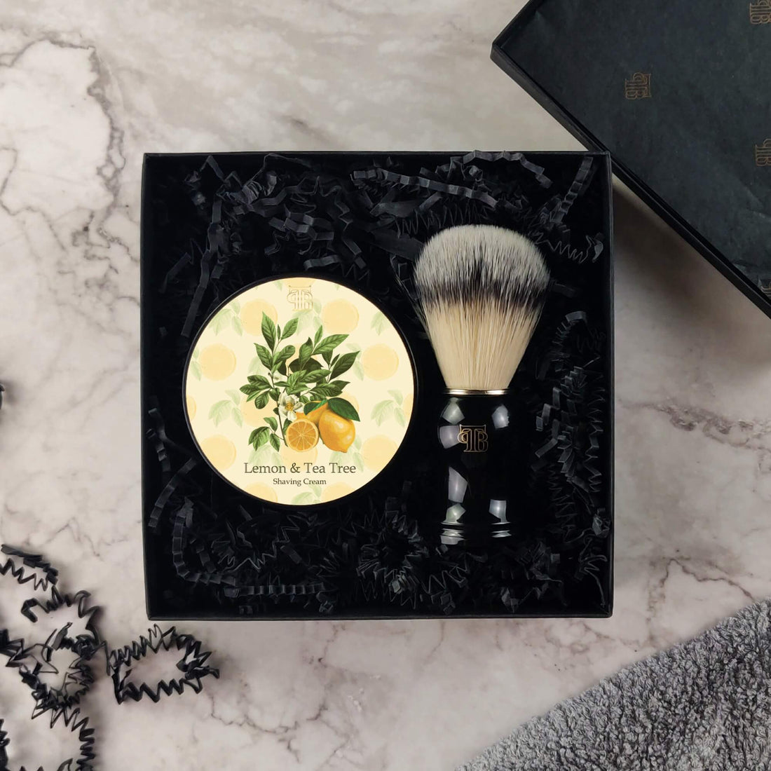 Shaving Cream And Brush Gift Set