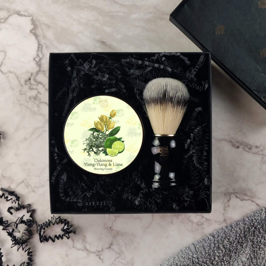 Shaving Cream And Brush Gift Set