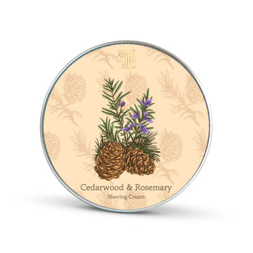 The Personal Barber Cedarwood & Rosemary Shaving Cream