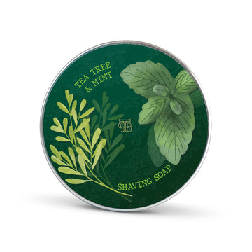 The Personal Barber Tea Tree & Mint Shaving Soap