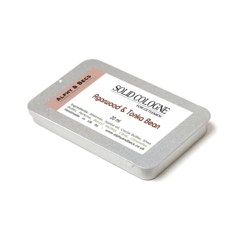 & Agarwood & Tonka Bean Solid Cologne