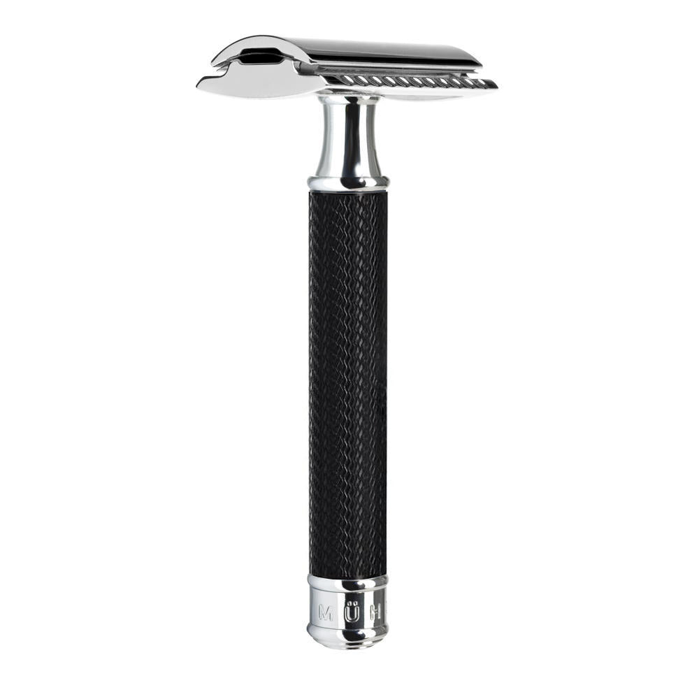 R89BLACK Closed Comb Safety Razor