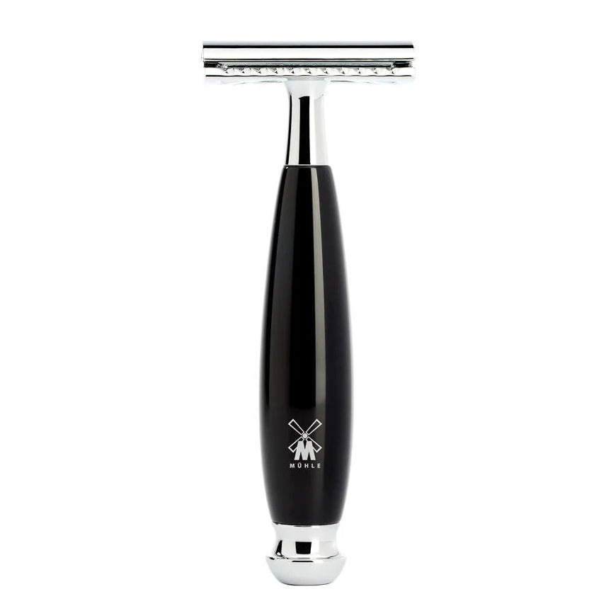 Muhle Vivo Black Resin Closed Comb Safety Razor