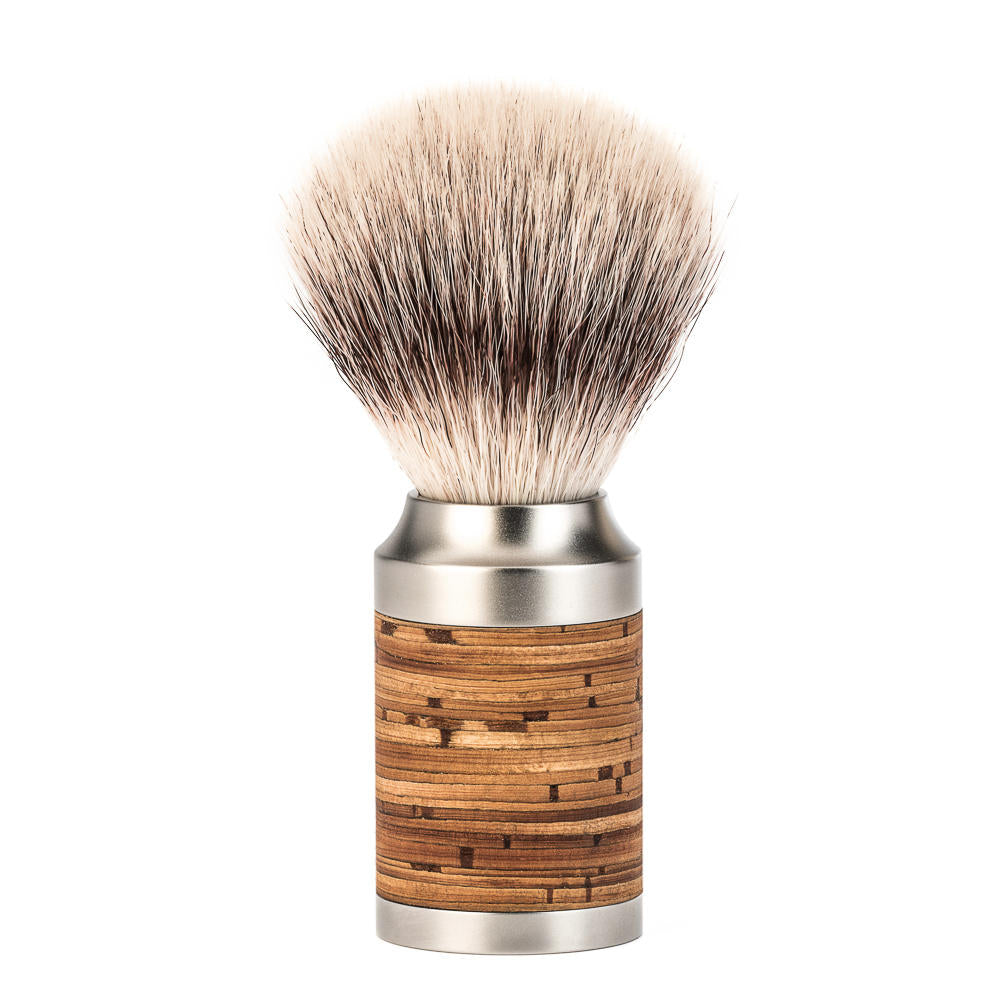 31M95 Rocca Birch Bark Silvertip Fibre Shaving Brush