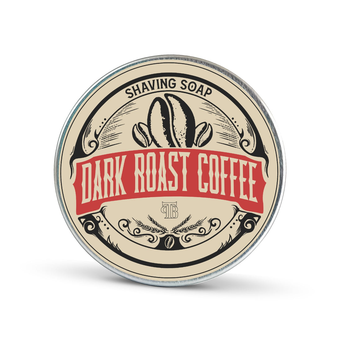 The Personal Barber Dark Roast Coffee Shaving Soap