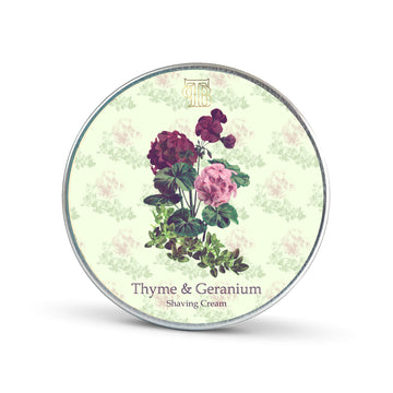 Thyme & Geranium Shaving Cream