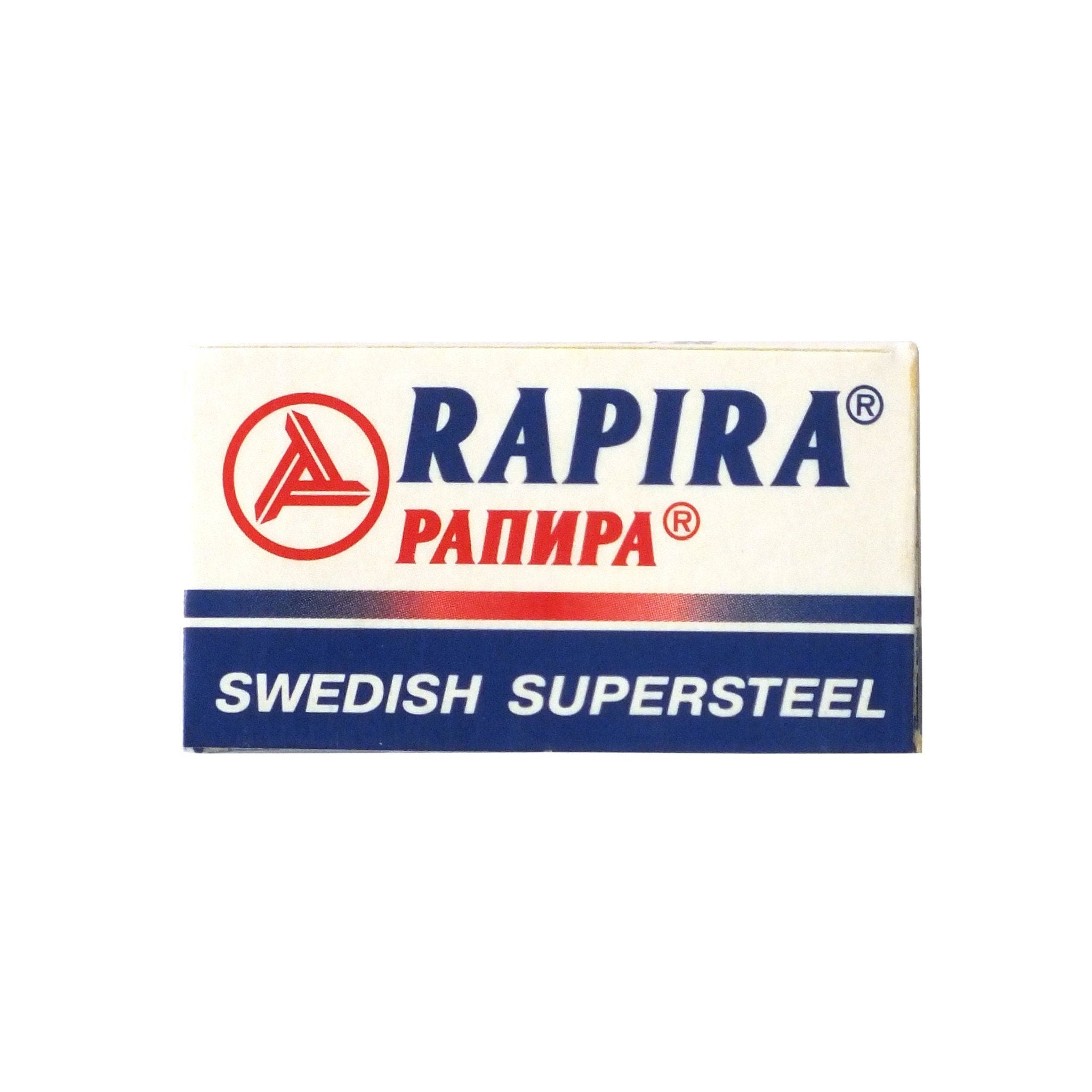 Rapira Swedish Supersteel DE Blades – The Personal Barber